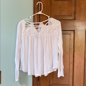 Jessica Simpson | white long sleeve